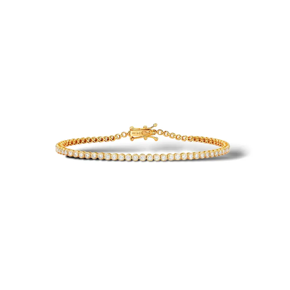 Gold Tennis Bracelet